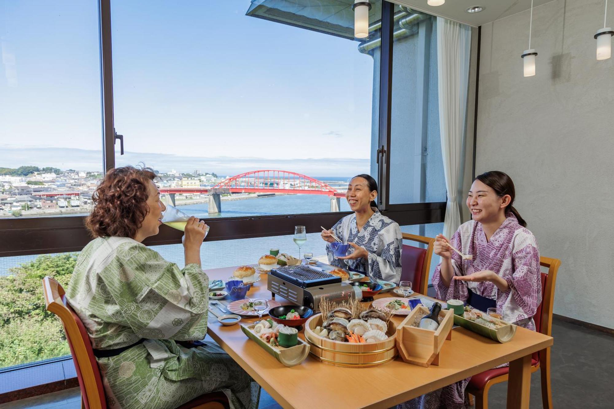 Kamenoi Hotel Oarai Eksteriør bilde